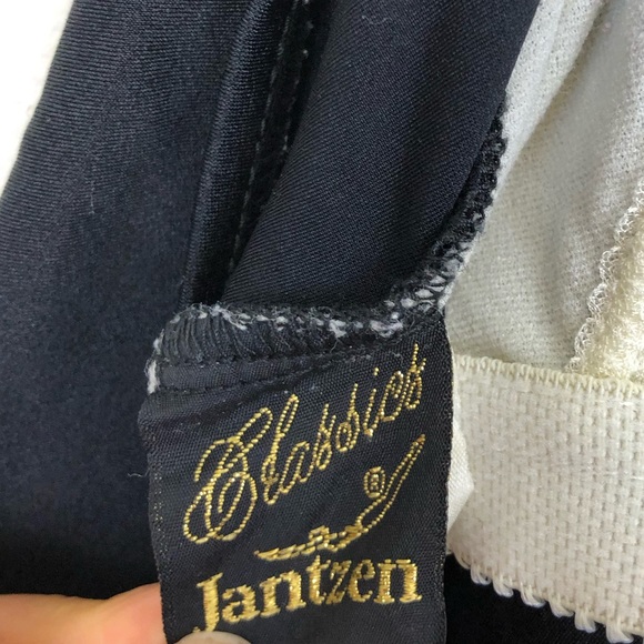 Vintage 80s Jantzen Floral One Piece Swimsuit Sz S - Picture 10 of 11